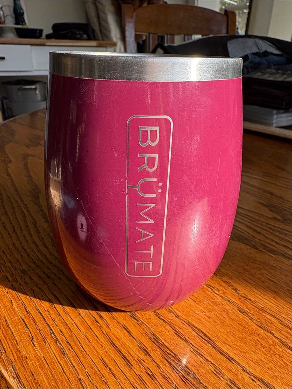 BrüMate Uncork'd XL 14oz Wine Tumbler.